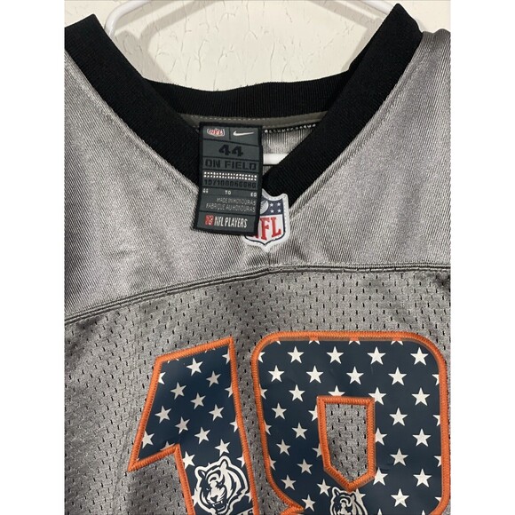 Nike Cincinnati Bengal AJ Green #18 USA Patriotic On-field Stitched Jersey S44 - Picture 4 of 6